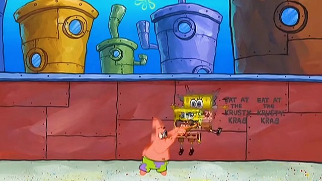 海绵宝宝：蟹堡王的广告