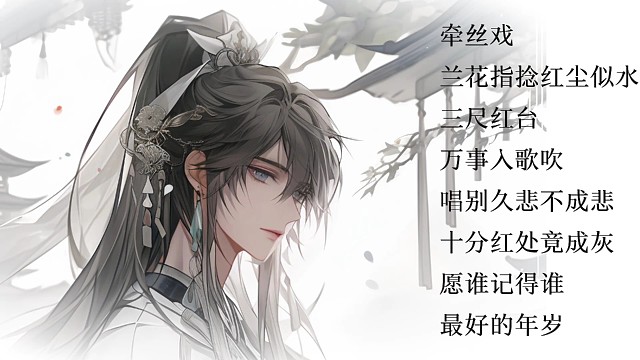 《牵丝戏》翻唱