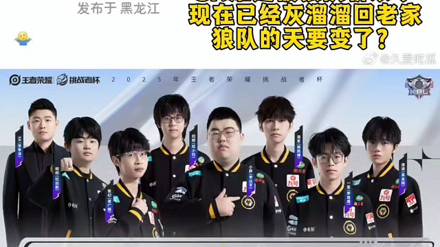 SK难道被狼队斩杀了
现在已经灰溜溜回老家
狼队的天要变了？  #2025王者荣耀挑战者杯  #KP