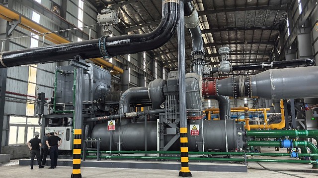 能耗高？占地大？钛灵特针对某品牌离心式空压机进行节能替换，节能率大于15%，降本增效一步到位！