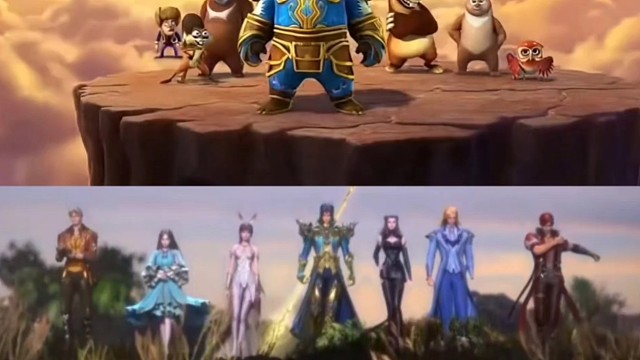 兄弟们 开武魂《熊出没》《斗罗大陆》