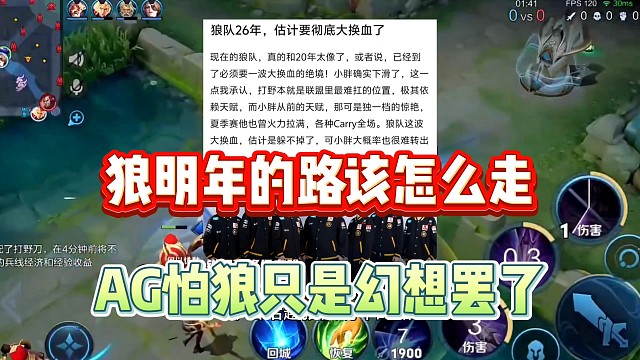 狼队明年的路到底该怎么走，AG怕狼不过是狼粉们的终极幻想罢了