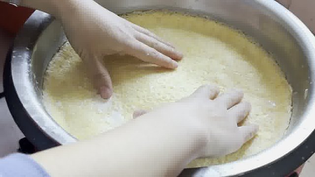 传统工艺奶皮子