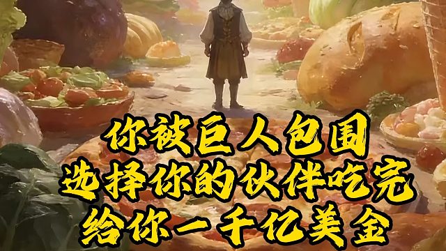 你被巨人包围了，选择你的吃饭搭子，给你一千亿美金