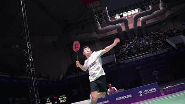 詹俊为（世界排名41）vs吴凯安（省队强健将）强强交手！羽毛球暴力美学在此呈现！！