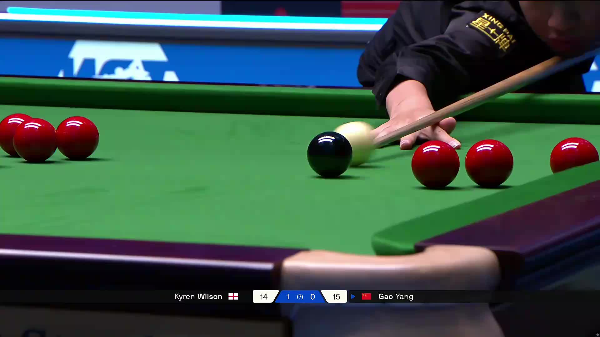 2025苏格兰公开赛 凯伦·威尔逊 VS 高阳 第二局