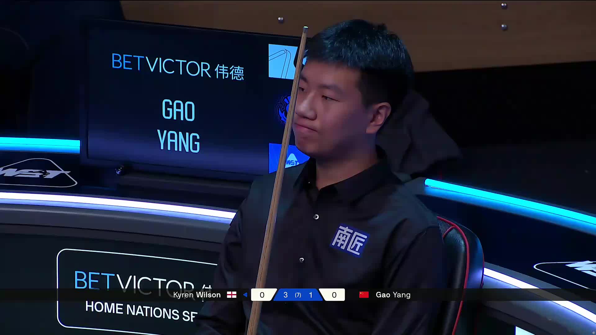 2025苏格兰公开赛 凯伦·威尔逊 VS 高阳 第五局