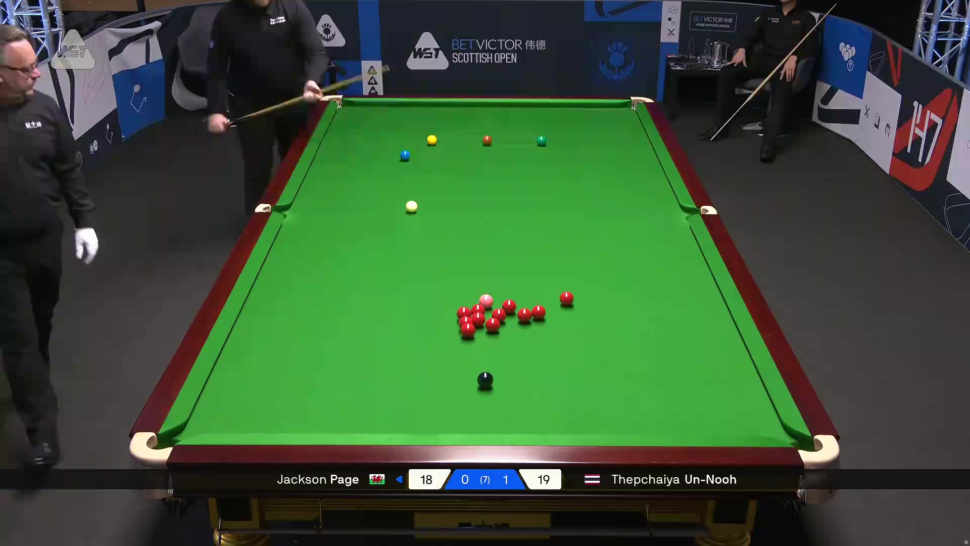 2025苏格兰公开赛 杰克逊·佩吉 VS 塔猜亚·乌诺 第二局