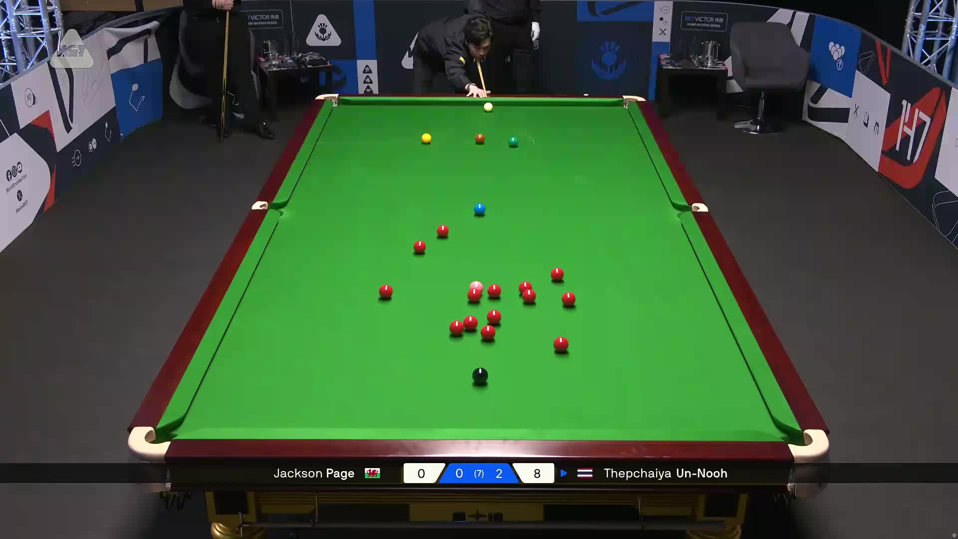 2025苏格兰公开赛 杰克逊·佩吉 VS 塔猜亚·乌诺 第三局