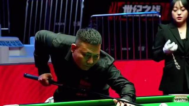 奥沙利文最新表演赛，挑战中式台球霸气接清，真是降维打击