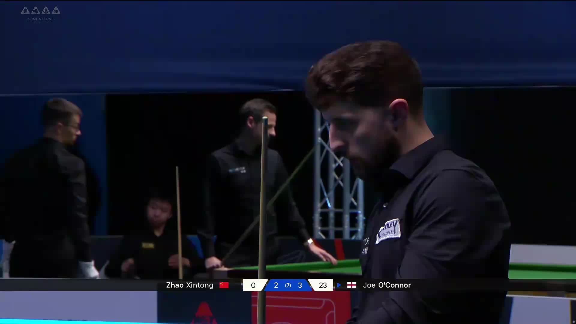 2025苏格兰公开赛 乔·奥康纳 VS 赵心童 第六局