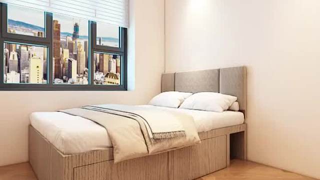 大胆一点，卧室这样设计  ​