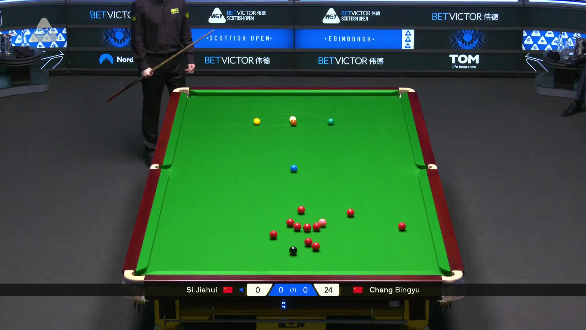 2025苏格兰公开赛 斯佳辉 VS 常冰玉 第一局