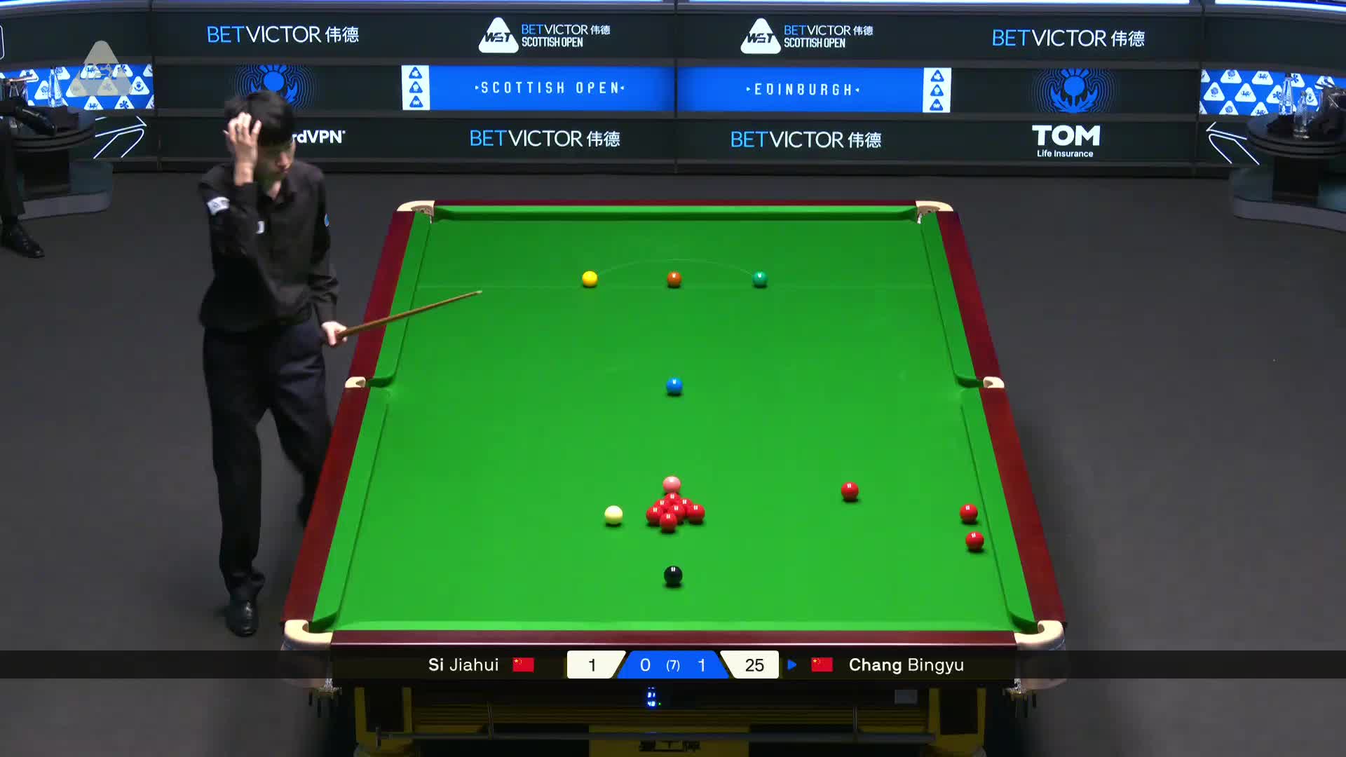 2025苏格兰公开赛 斯佳辉 VS 常冰玉 第二局