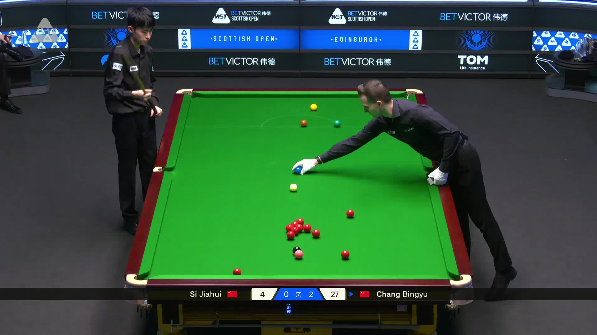 2025苏格兰公开赛 斯佳辉 VS 常冰玉 第三局