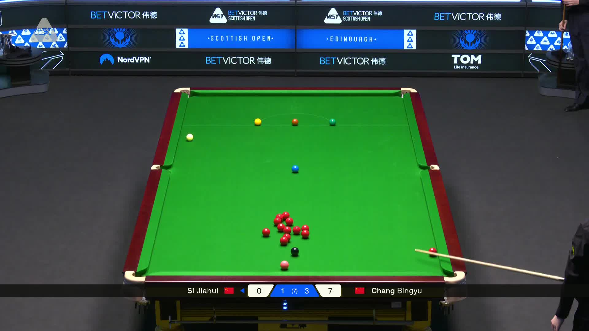 2025苏格兰公开赛 斯佳辉 VS 常冰玉 第五局