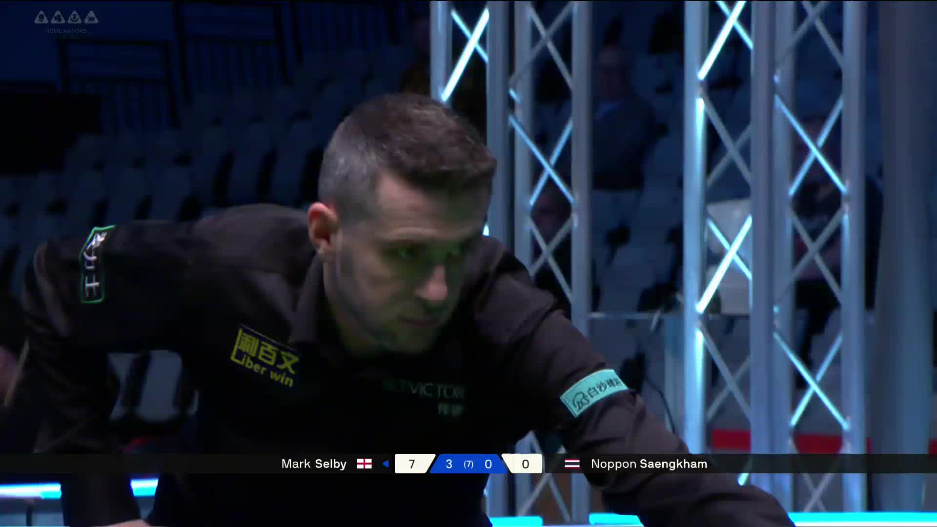 2025苏格兰公开赛 马克·塞尔比VS诺鹏·桑坎姆 第四局