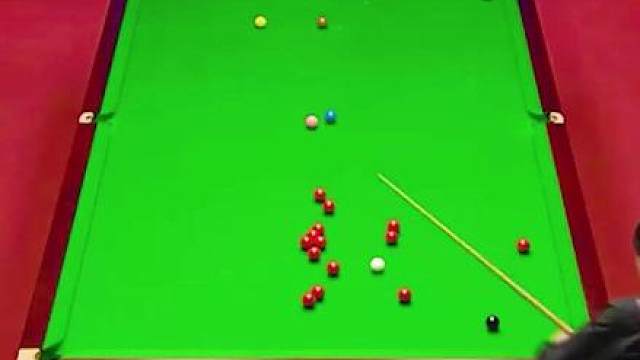 丁俊晖世锦赛最高分，刷新个人单杆最高记录，全程细腻控球