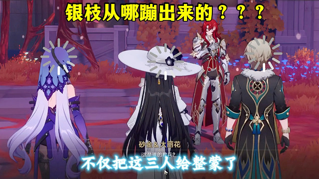 银枝不愧是银河该溜子！