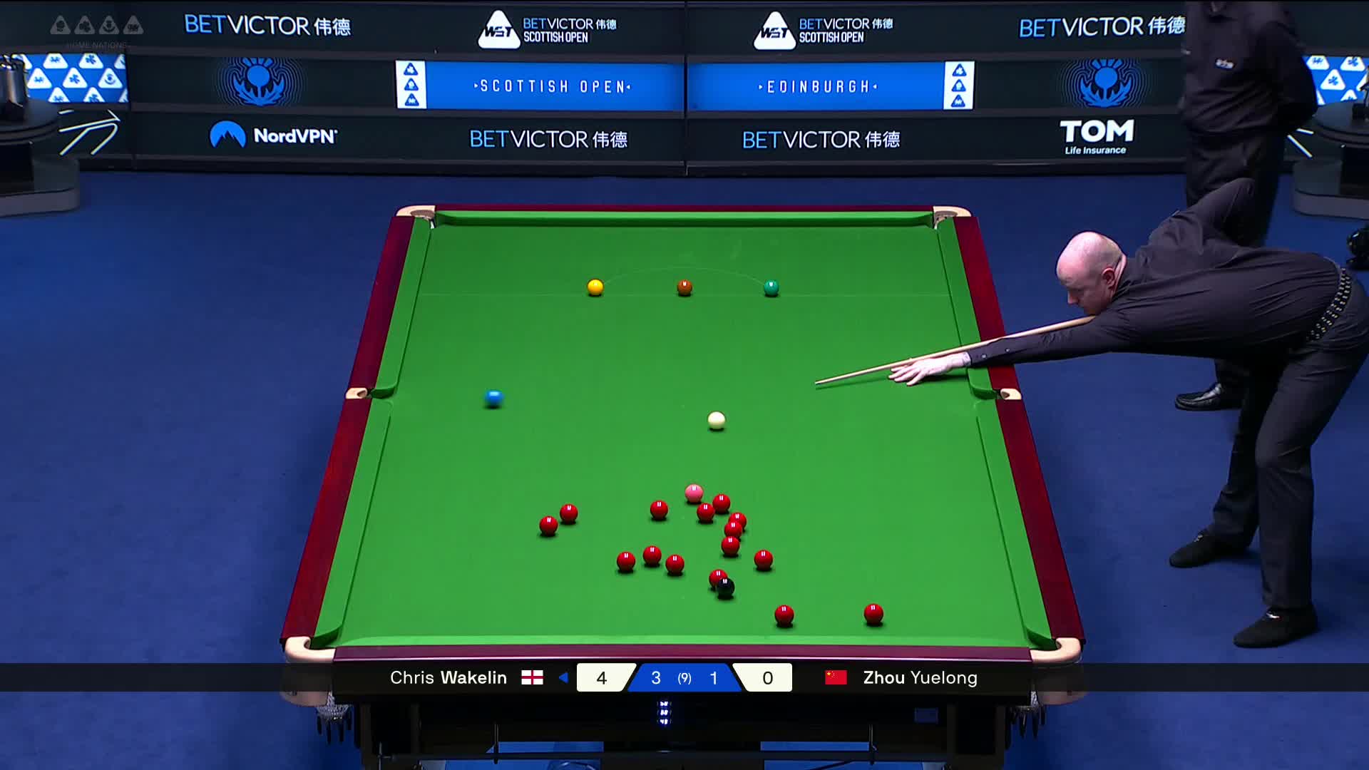 【第五局】克里斯·沃克林VS周跃龙 2025苏格兰公开赛