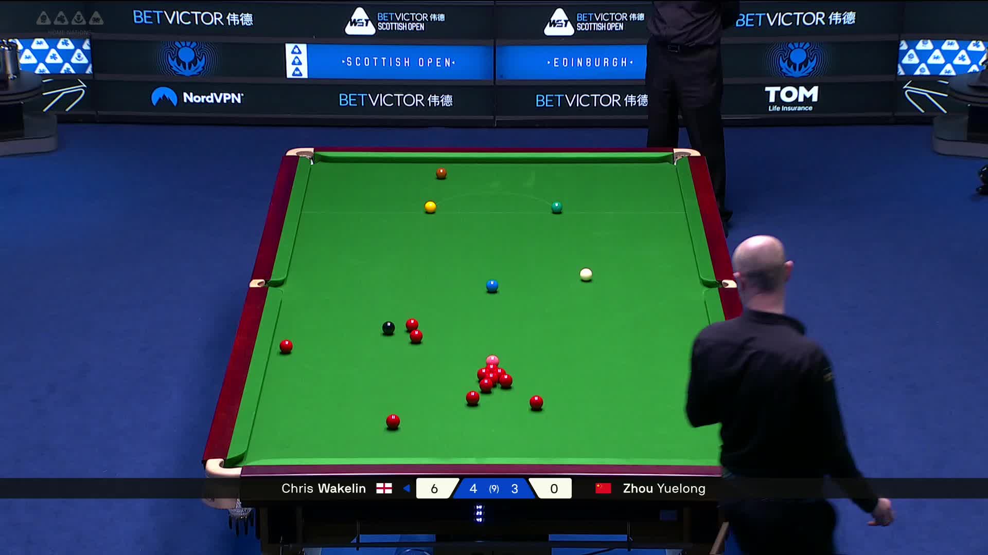 【第八局】克里斯·沃克林VS周跃龙 2025苏格兰公开赛