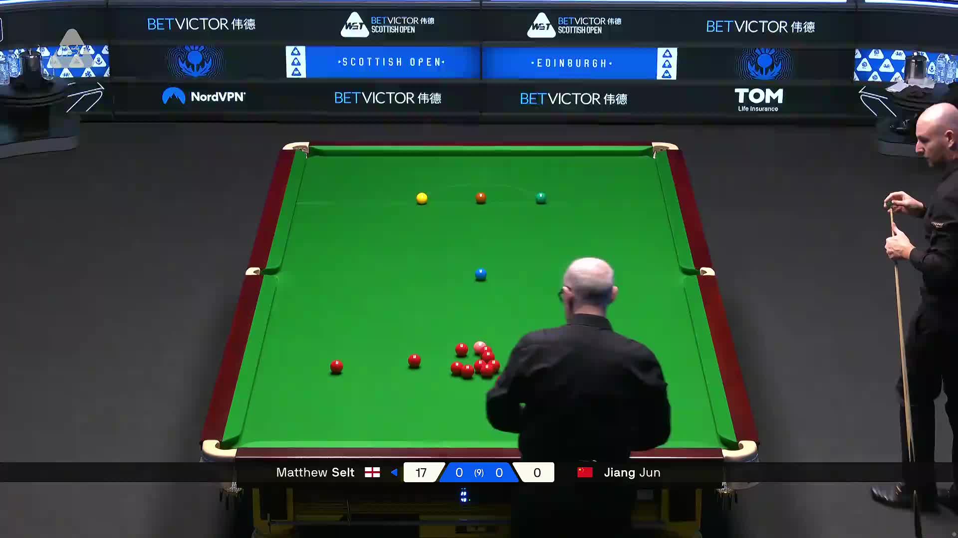 【第一局】江俊VS马修·塞尔特 2025苏格兰公开赛