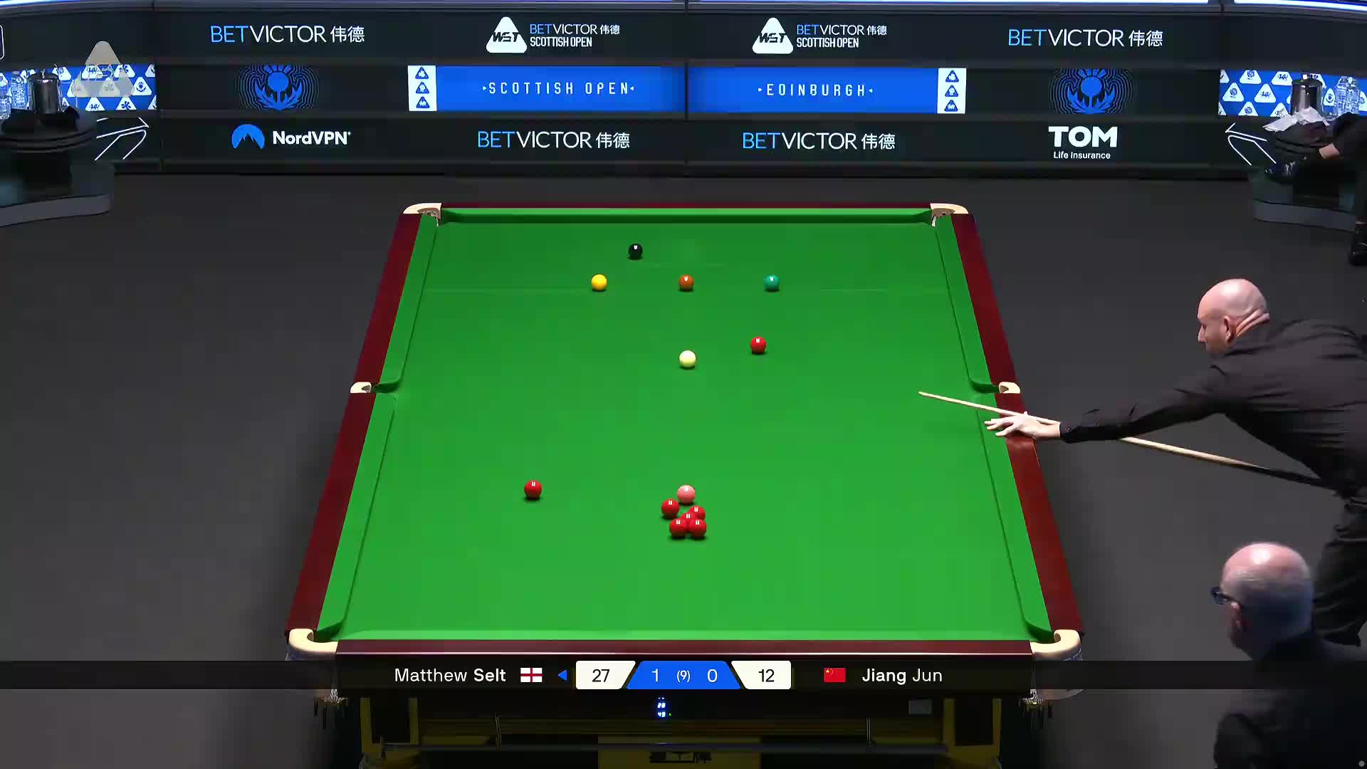 【第二局】江俊VS马修·塞尔特 2025苏格兰公开赛