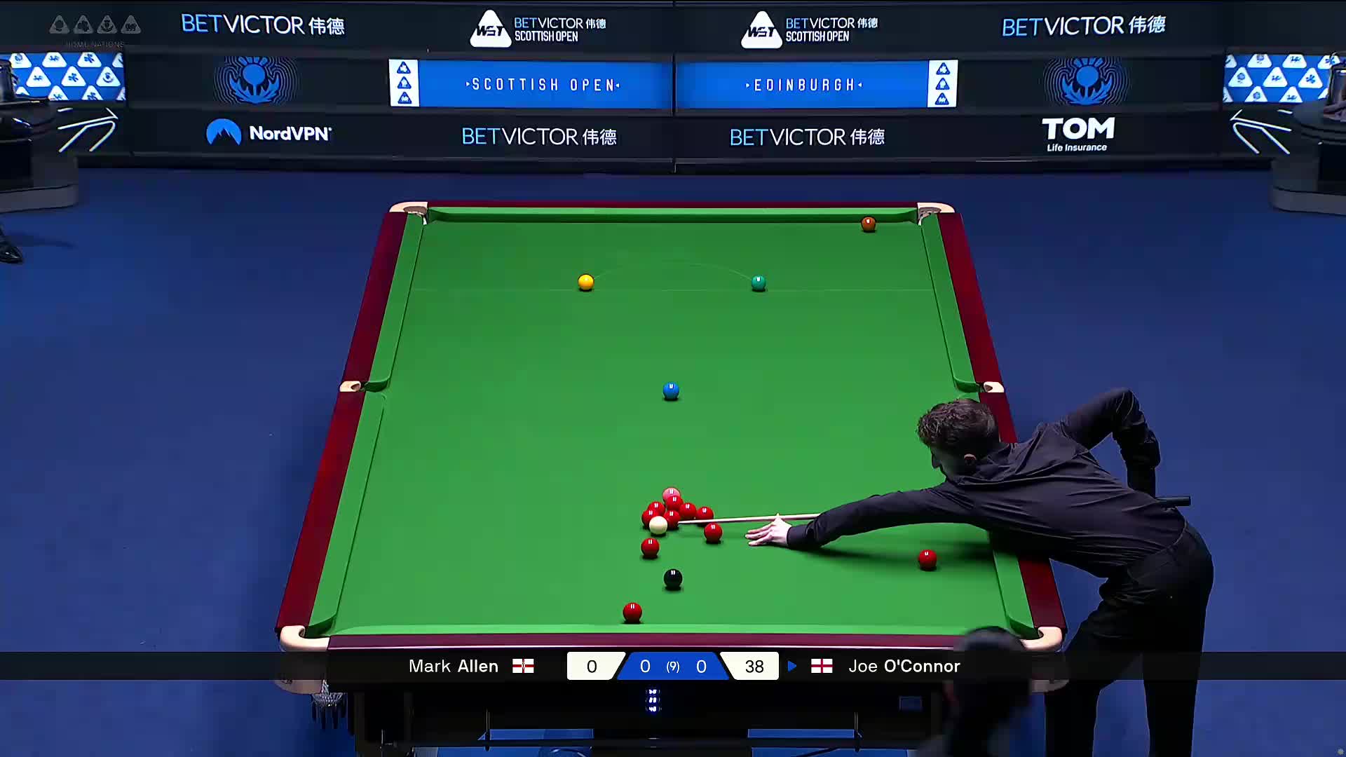 【第一局】马克·艾伦VS乔·奥康纳 2025苏格兰公开赛