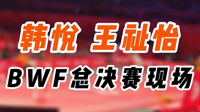 制胜球滚网过！王祉怡的神仙球啊！王祉怡 韩悦 小组赛片段4 【2025BWF现场教练视角】