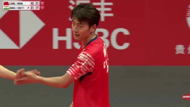 梁王时隔两年再进年终赛决赛！ 梁伟铿/王昶 10-21、21-17、21-13 兰基雷迪/谢提 男双决赛：梁伟铿/王昶 vs 徐承宰/金元昊（0-3） ​​​ ​​​​