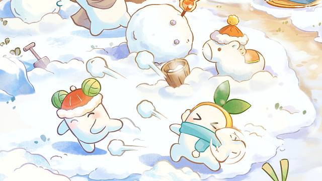 冬至快乐！快加入萝萝冰雪乐园