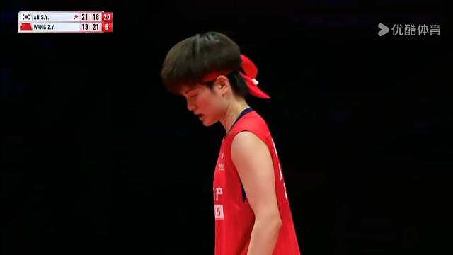 最后一球太艰难了 【2025年BWF世界巡回赛总决赛】女单决赛 王祉怡 1-2（13-21、21-18、10-21 ）安洗莹 ​​​