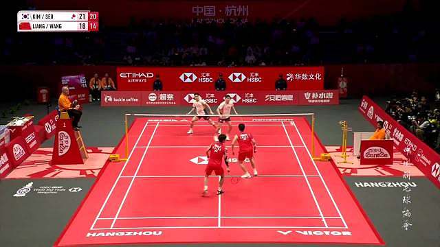 总决赛男双决战落幕！梁王组合0-2不敌金元昊/徐承宰，首局18-21惜败，次局开局陷入被动以14-21告负，虽获亚军但一路逆转晋级的韧性值得点赞 ​​​