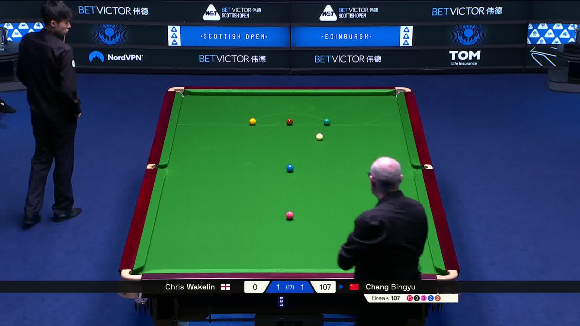 常冰玉破百，一杆不慎给自己做上了斯诺克！