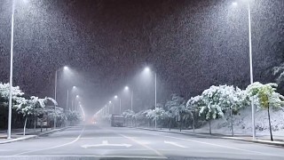 下雪了