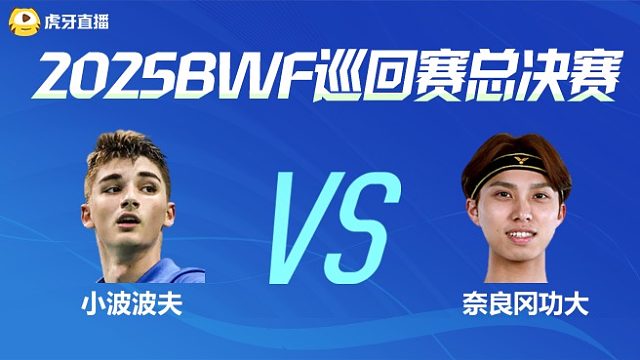【回放】男单 小波波夫vs奈良冈功大 小组赛 2025BWF世界巡回赛总决赛 羽羿解说