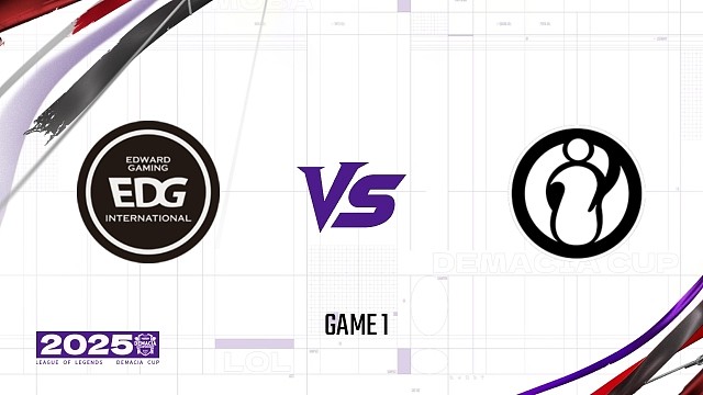 【回放】EDG vs iG_1-25德杯-小组赛第二阶段