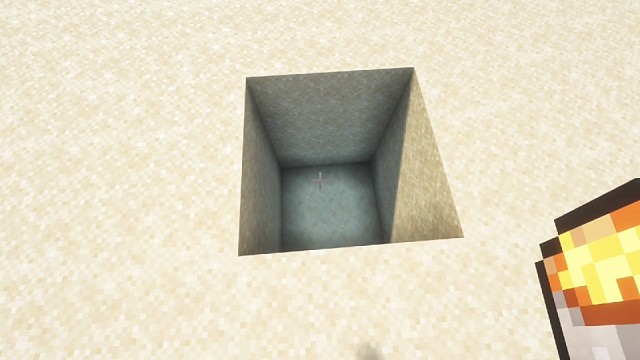 MC沙漠宝藏陷阱制作过程