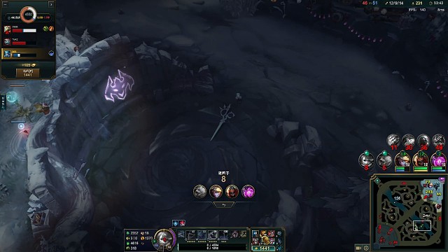 格温对抗后期狗头剑圣，无悔，反甲，日炎，冰杖，面具，攻速鞋