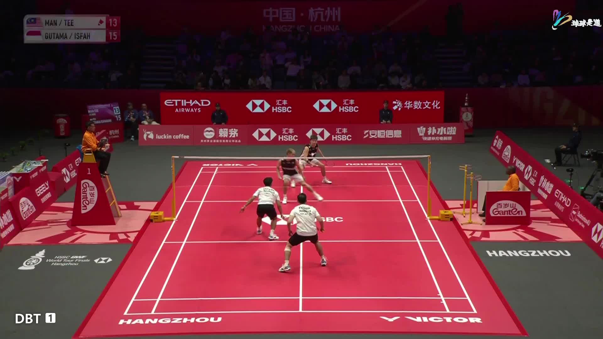 总决赛-万炜聪/郑凯文VS咖塔曼/伊斯法哈尼-球球是道