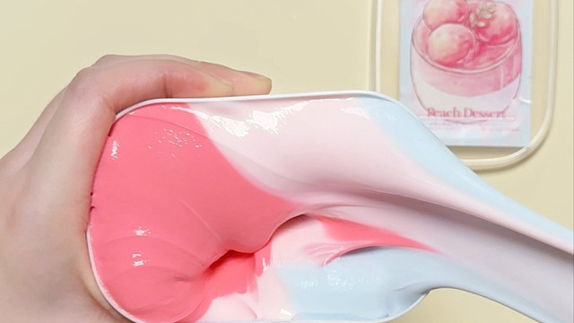 白桃气泡三色杯