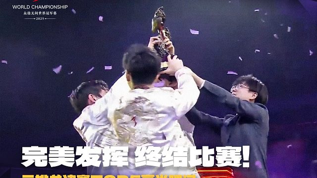 完美发挥 终结比赛！