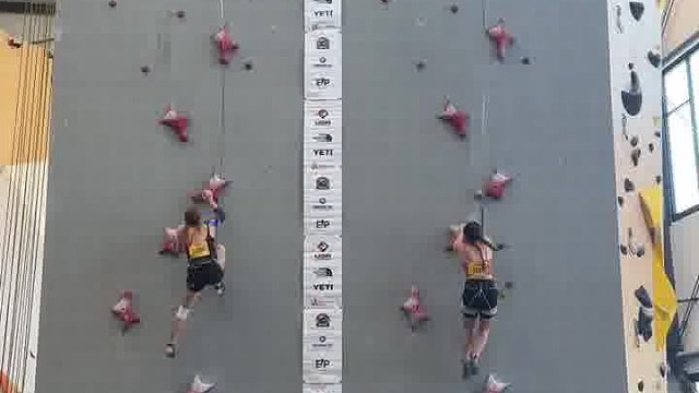 美国青少年攀岩U17女子速度新纪录  ​