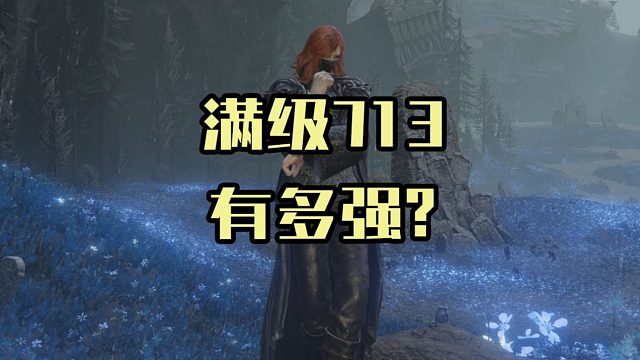 【艾尔登法环】满级角色到底有多强，该玩什么流派，713级角色伤害展示