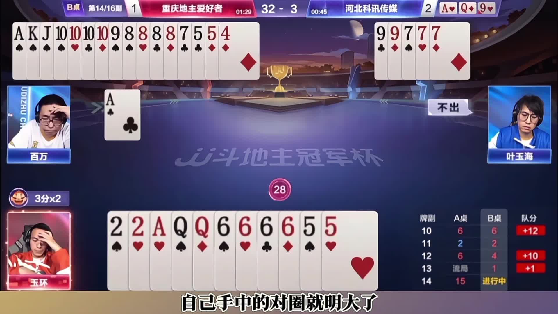 四炸反转牌局，感觉地主和农民都不想赢啊