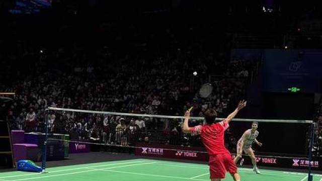 国羽小将太猛了吧！第一局大比分领先安东森