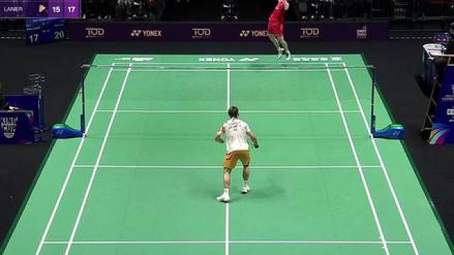 石宇奇2:0拉尼尔，成功晋级天王杯决赛