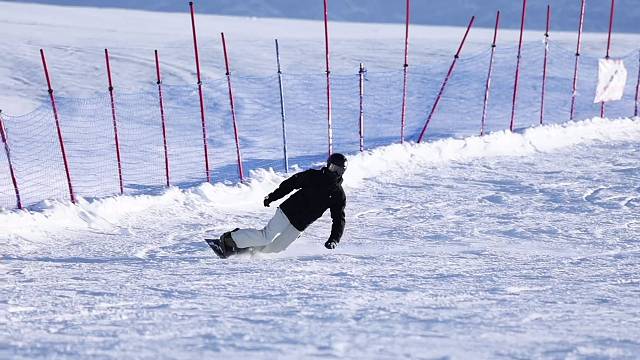 滑雪稳稳滑.日子慢慢过～