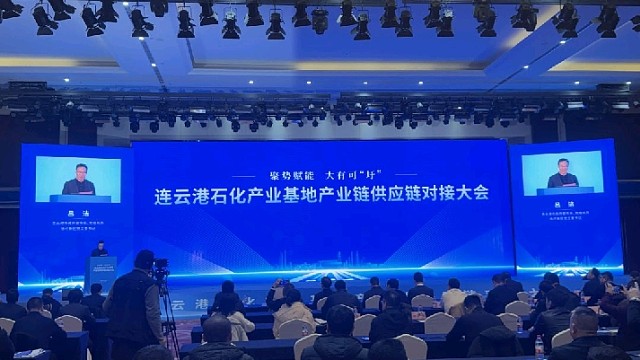 参加连云港石化产业基地对接大会