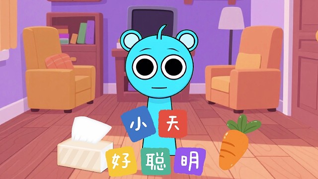 小天打小就聪明